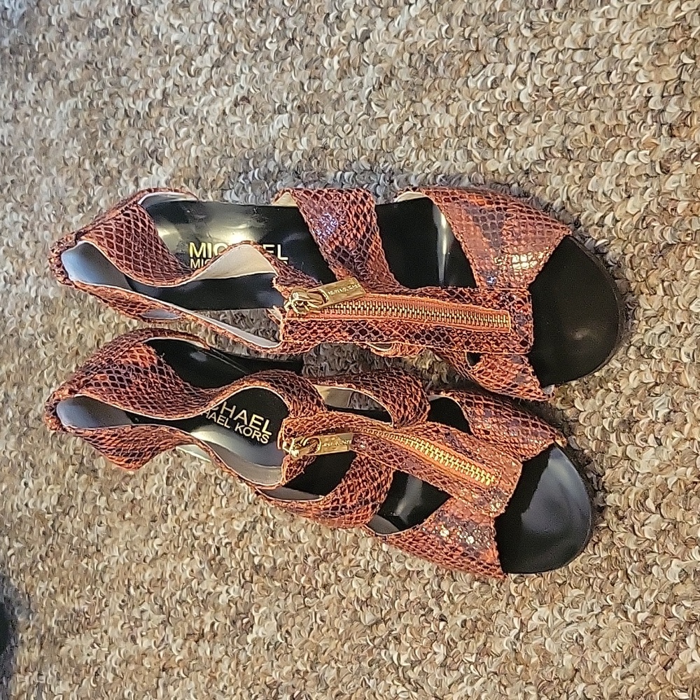 NWOT Michael Kors heels!!!
